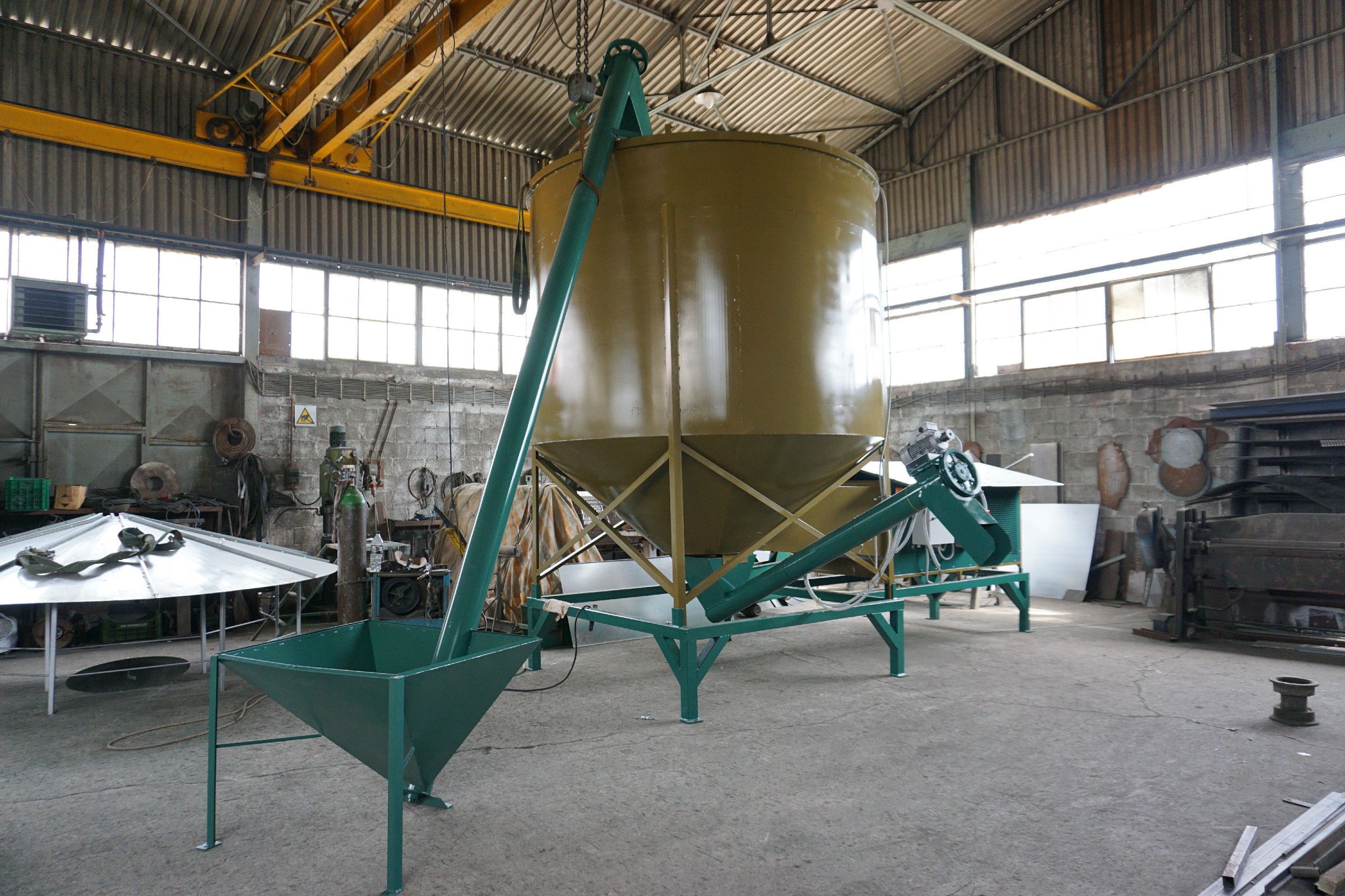 dry nut silo dryer